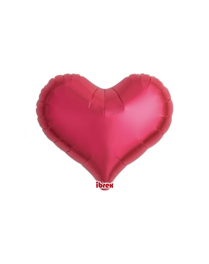 Balon Ibrex Hel serce Jelly 14''; Metallic Rubi Red 5szt. Godan główny
