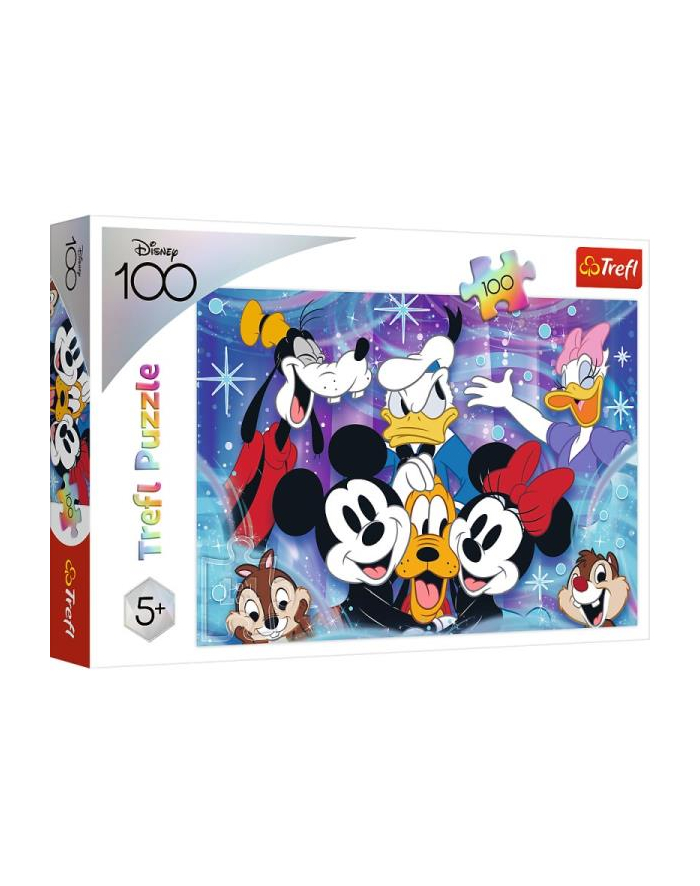 Puzzle 100 W świecie Disney jest wesoło 16462 Trefl główny