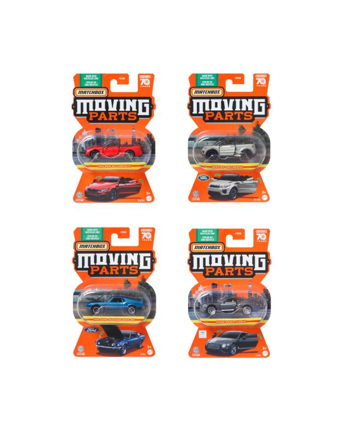 Matchbox Samochód akcji Ruchome części 1:64 FWD28 MATTEL główny