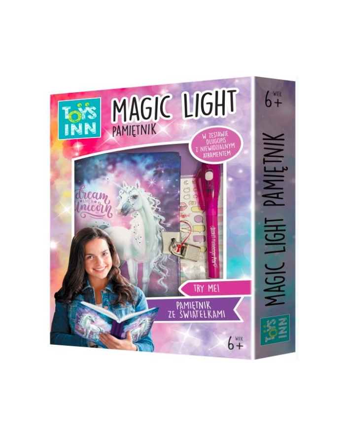 stnux Pamiętnik Magic Light Unicorn główny
