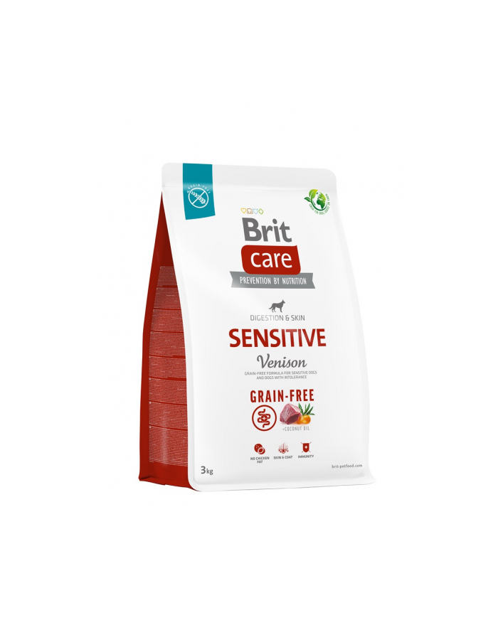 Brit Care Grain-free Sensitive Vension 3kg pies główny
