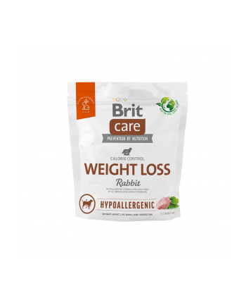 Brit Care Hypoallergenic weight loss 1kg pies