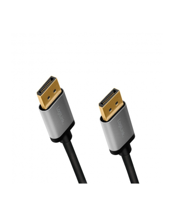 logilink Kabel DisplayPort 4K/60 Hz,DP/M do DP/M aluminiowy 1m