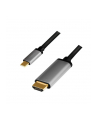 logilink Kabel USB-C do HDMI, 4K 60Hz aluminiowy 1.8m - nr 1