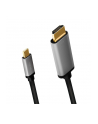 logilink Kabel USB-C do HDMI, 4K 60Hz aluminiowy 1.8m - nr 2
