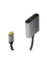 logilink Adapter USB-C do HDMI/F ,4K/60Hz aluminiowy 0.15m - nr 2