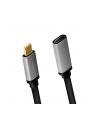logilink Kabel USB-C M/F,4K/60Hz aluminiowy 0.5m - nr 2