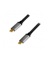 logilink Kabel USB-C M/M, 4K/60 Hz, PD aluminiowy 1m - nr 1
