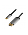 logilink Kabel USB-C do DP, 4K 60Hz aluminiowy 1.8m - nr 1