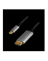 logilink Kabel USB-C do DP, 4K 60Hz aluminiowy 1.8m - nr 6