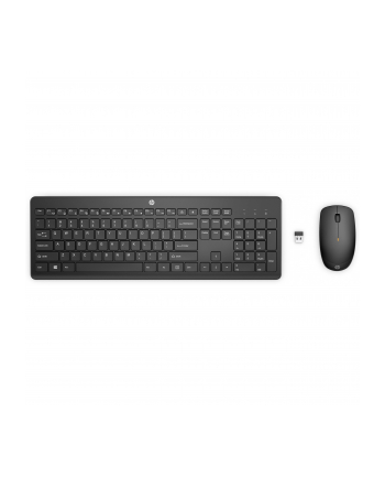 hp consumer D-E Layout - HP 235 Wireless Mouse and Keyboard Desktop Set (Black)