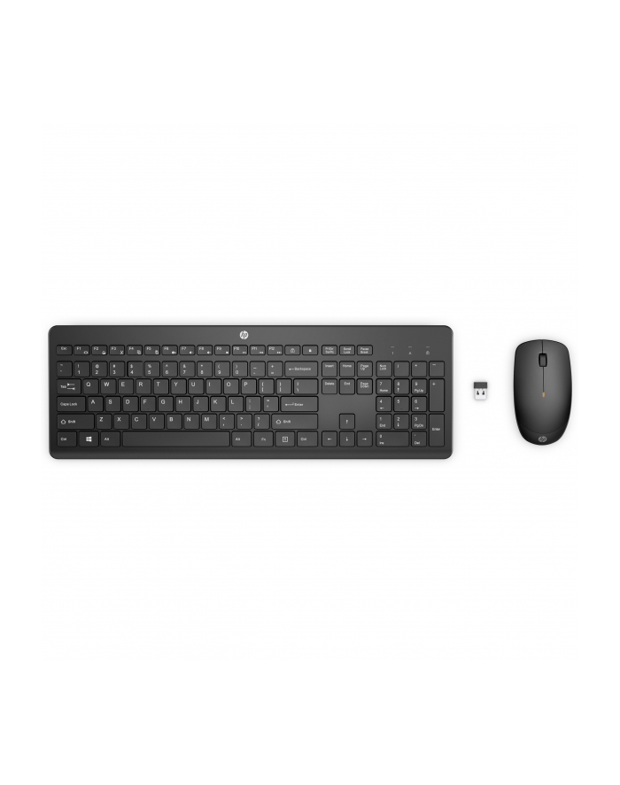 hp consumer D-E Layout - HP 235 Wireless Mouse and Keyboard Desktop Set (Black) główny