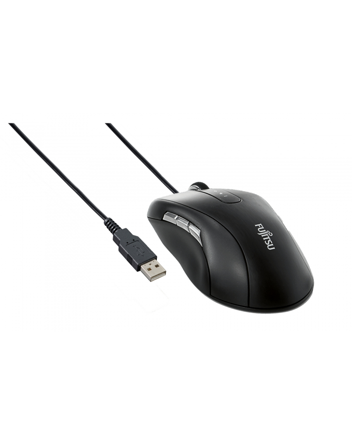 Fujitsu Blue LED Mouse M960, mouse (Kolor: CZARNY) główny