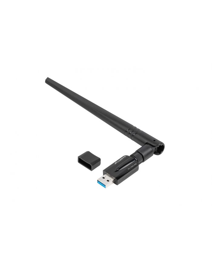 lanberg Karta sieciowa Wifi USB 3.0 AC1200 1 zewnętrzna + 1 zewnętrzna antena główny