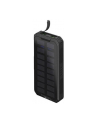 Goobay Outdoor fast charging power bank with solar (Kolor: CZARNY, USB-C PD, QC 3.0, 20,000 mAh) - nr 1