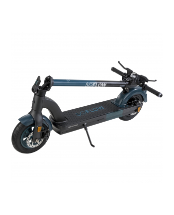 SoFlow SO4 Pro Gen 2, e-scooter (Kolor: CZARNY/turquoise, max. speed: 20 km/h, StVZO-compliant)