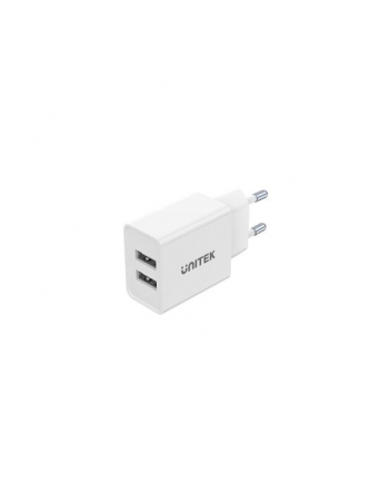 UNITEK ŁADOWARKA 2X USB-A  12W  BIAŁA  P1113A-(wersja europejska) nr 2