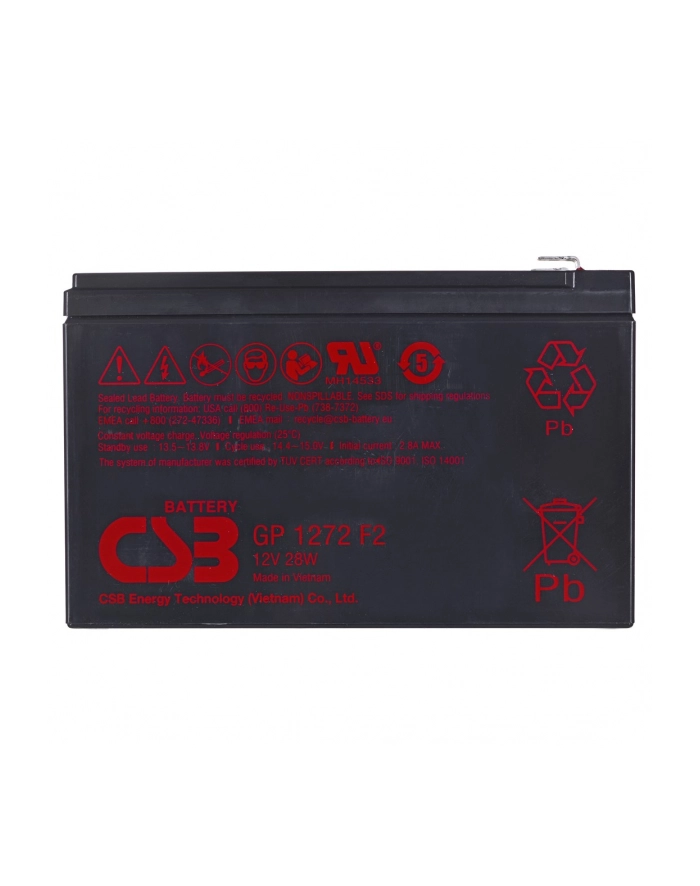 hitachi csb Akumulator CSB GP1272F2 12V 7 2Ah główny