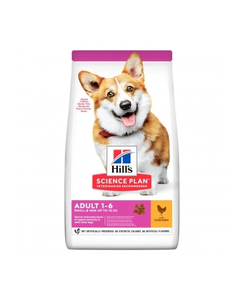 HILL'S SP CANINE  ADULT SMALL ' MINI CHICKEN  6 KG