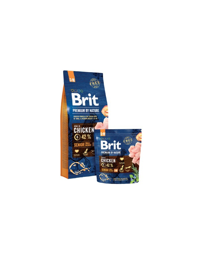 Brit Premium by Nature S+M Senior 8kg główny