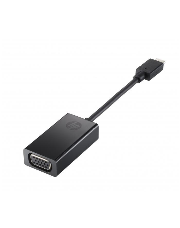 hewlett-packard HP Adapter USB-C/VGA  P7Z54AA  czarny główny