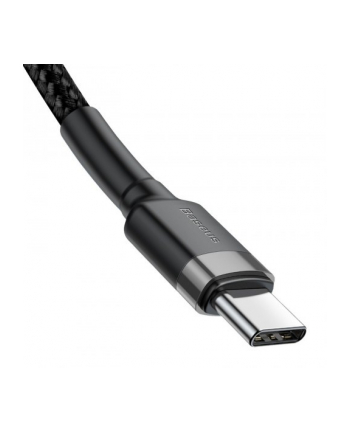 BAS(wersja europejska)S KABEL USB-C DO USB-C 60W 1M (CZARNO-SZARY)