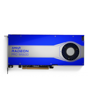Karta graficzna AMD Radeon W6600 8GB GDDR6  4x DisplayPort  130W  PCI Gen4 x16  HDR Support  8K Support