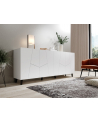 cama meble Komoda ETNA 200x42x82 biały mat - nr 4