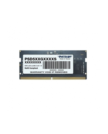patriot memory PATRIOT SIGNATURE SO-DIMM DDR5 16GB 5600MHz 1 Rank