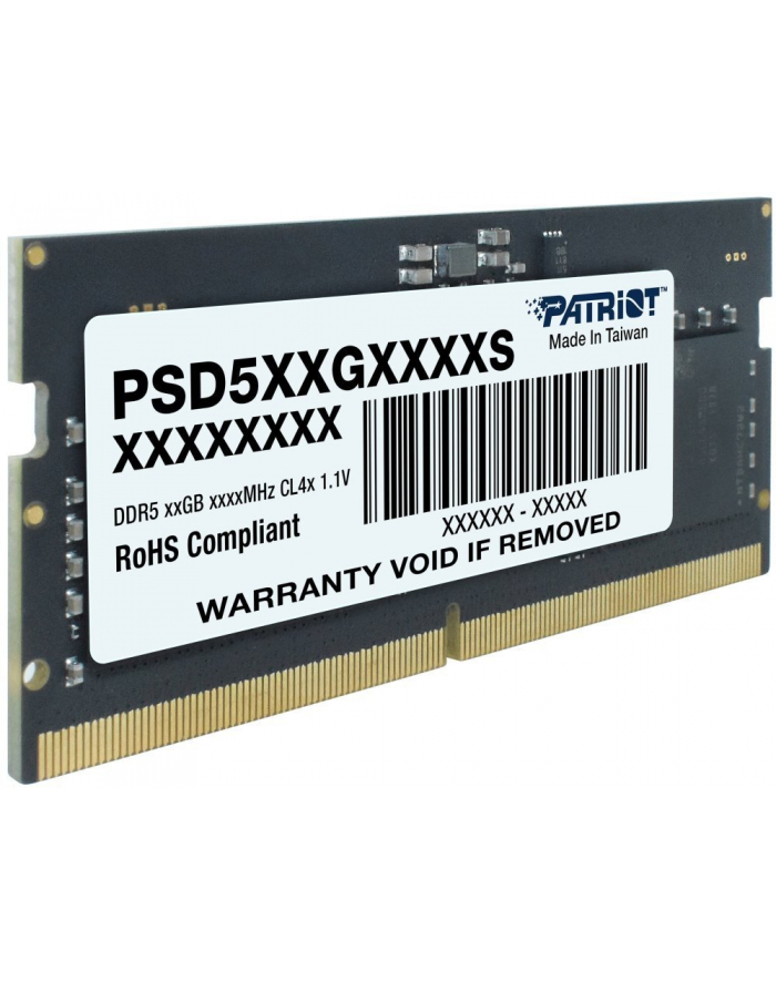 patriot memory PATRIOT SIGNATURE SO-DIMM DDR5 16GB 5600MHz 1 Rank główny