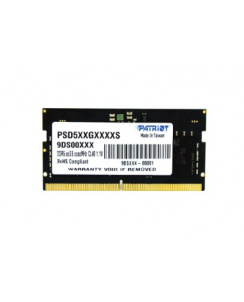 patriot memory PATRIOT DDR5 32GB SIGNATURE 4800MHz SO-DIMM