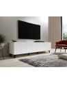 cama meble Szafka RTV ETNA 200x42x52 biały mat - nr 10
