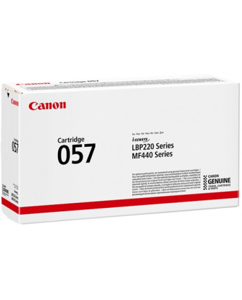 Canon Toner CRG057K / 057K CRG-057 3009C002 Black