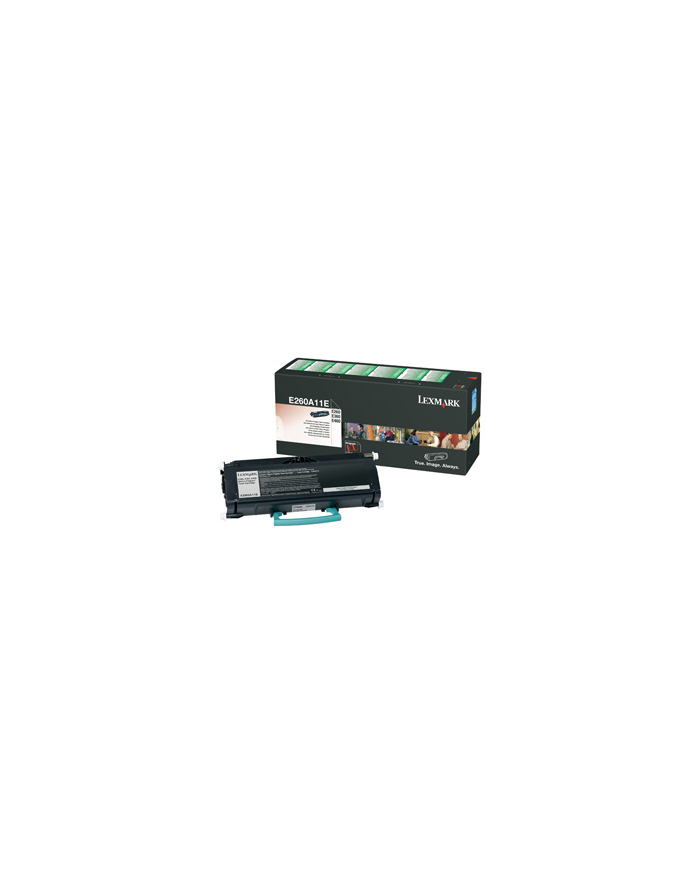 Lexmark Toner E260A11E Czarny główny