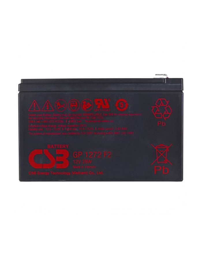 hitachi csb Akumulator CSB GP1272F2 12V 7 2Ah główny