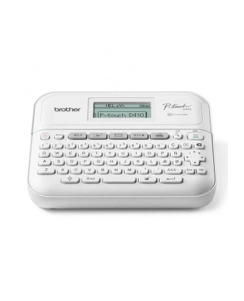 BROTHER Label printer PT-D410VP desktop TZe 3.5-18mm easy-to-read graphic display P-touch carrying case