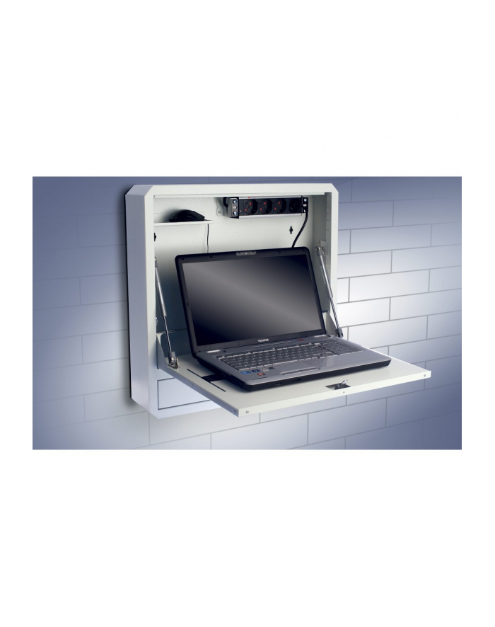 TECHLY Security Box for Notebooks and Lims accessories White RAL9016 główny
