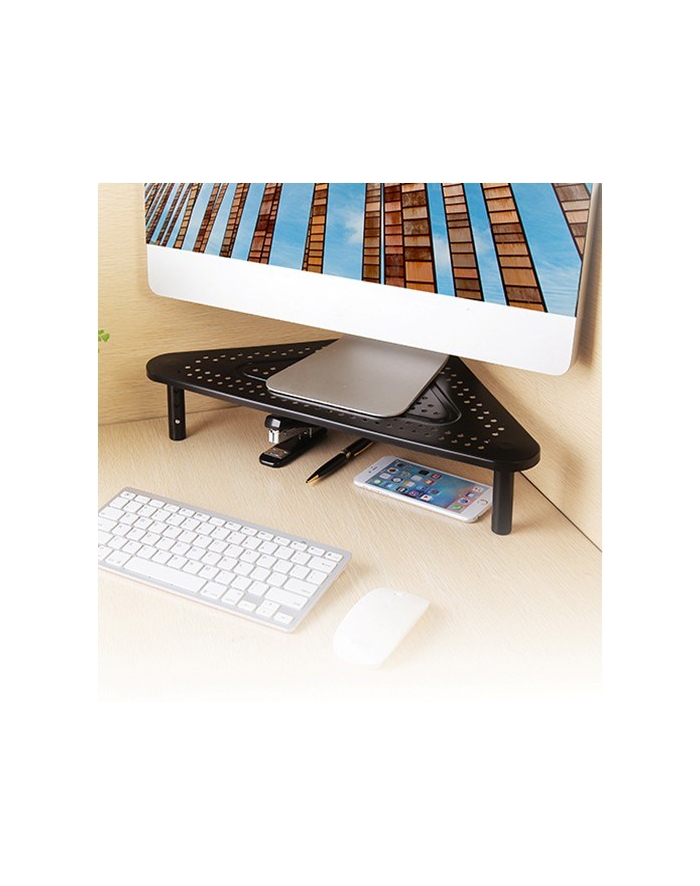 GEMBIRD MS-TABLE-02 Regulowany stojak na monitor/laptop - kształt trójkąta główny