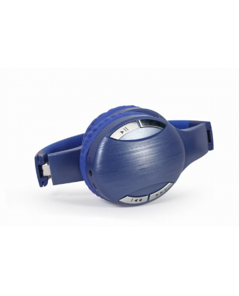 GEMBIRD Słuchawki stereofoniczne Bluetooth kolor niebieski