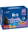 Brit Cat Pouches 1200g Family Plate (12x100g) - nr 4