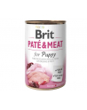 Karma BRIT PATÉ ' MEAT kurczak dla szczeniąt 400g - nr 1