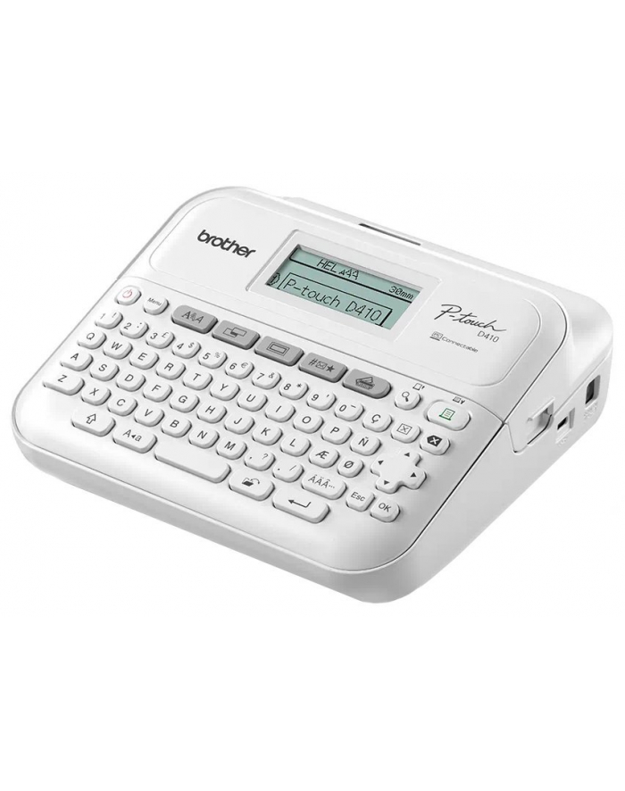 BROTHER Label printer PT-D410Y desktop TZe 3.5-18mm easy-to-read graphic display P-touch główny