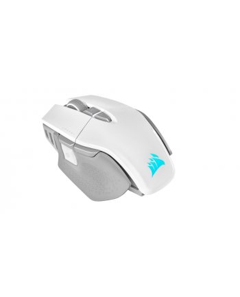 CORSAIR M65 RGB ULTRA WIRELESS Gaming Mouse Backlit RGB LED Optical Silver ALU White