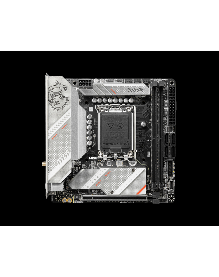 MSI MPG B760I EDGE WIFI LGA1700 Mini-ITX MB DDR4 PCIe x16 4xSATA główny
