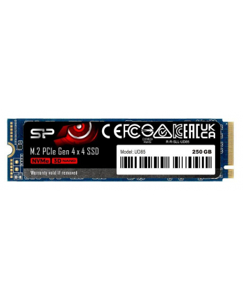 silicon power computer ' communicat SILICON POWER SSD UD85 250GB M.2 PCIe NVMe Gen4x4 NVMe 1.4 3300/1300MB/s