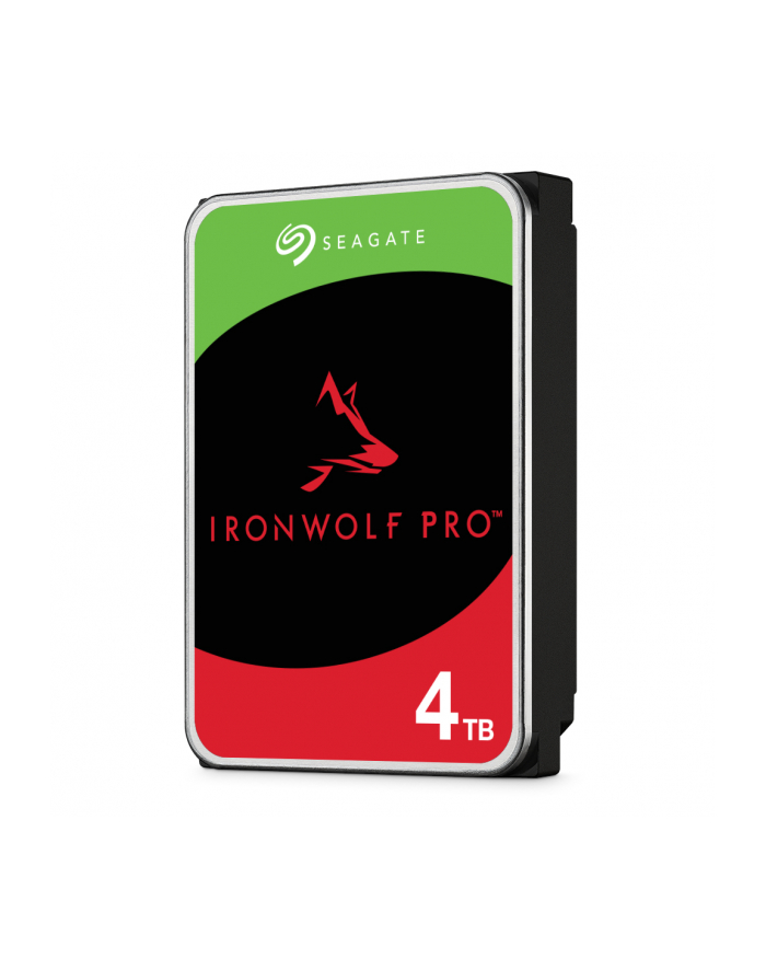 SEAGATE NAS HDD 4TB IronWolf 5400rpm 6Gb/s SATA 256MB cache 3.5inch 24x7 CMR for NAS and RAID rackmount systems BLK główny