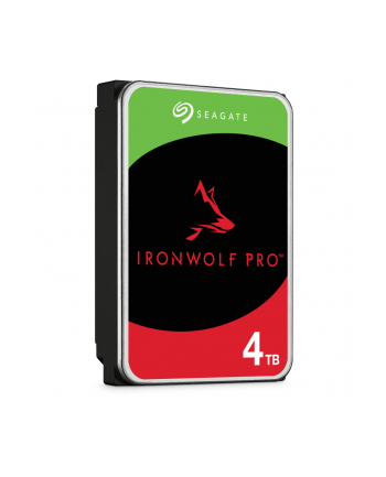 SEAGATE NAS HDD 4TB IronWolf 5400rpm 6Gb/s SATA 256MB cache 3.5inch 24x7 CMR for NAS and RAID rackmount systems BLK