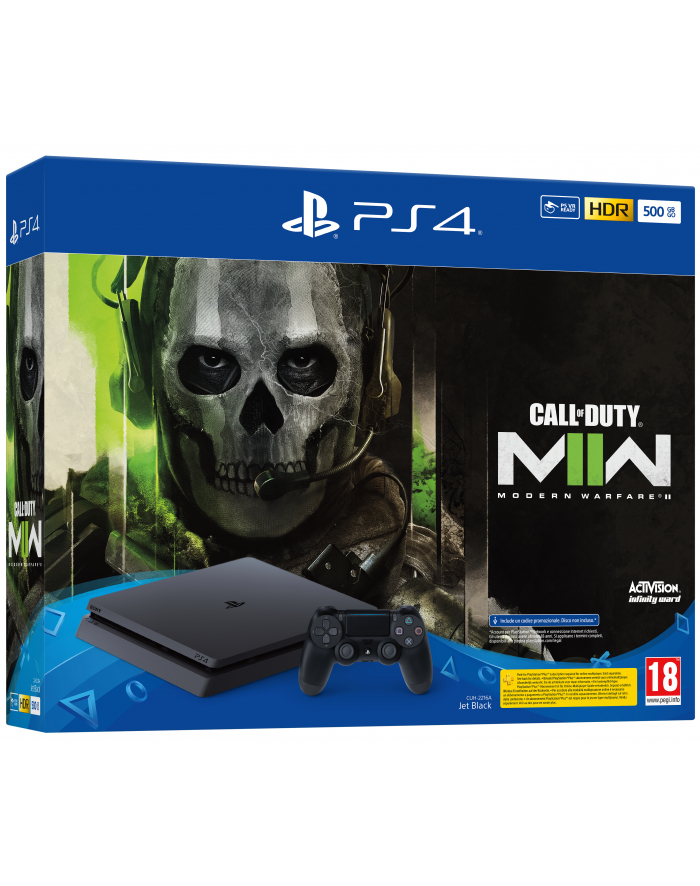 Sony Playstation 4 Slim 500GB + Call of Duty MW II główny