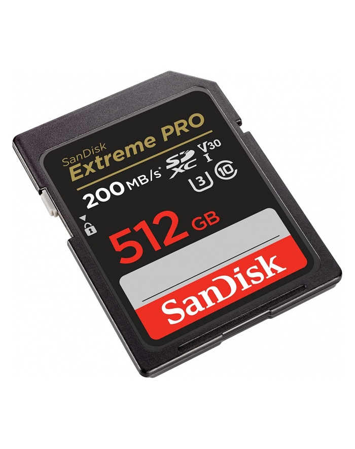 SANDISK EXTREME PRO SDXC 512GB 200/140 MB/s A2 główny