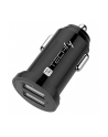 TECHLY Mini Car Charger 2 USB-A Ports 12W / 2.4A Black - nr 12